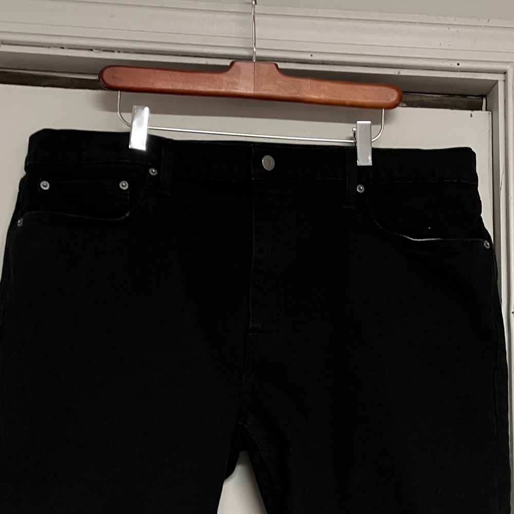 Levi's Black Denim Shorts for Men 40 - Picture 8 of 14